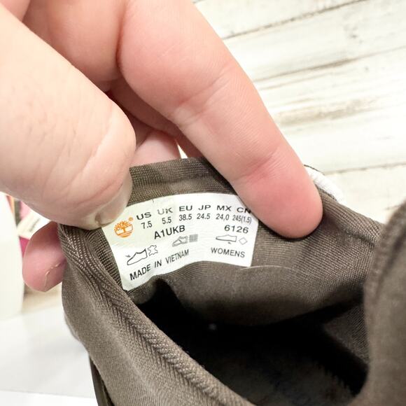 Timberland Shoes Women Size 7.5 Kiri Up Metallic Mesh Oxford Sneakers Gorpcore - Picture 8 of 8